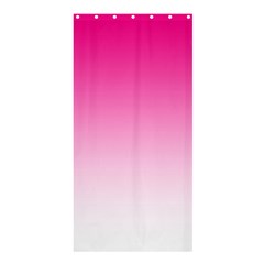 Gradients Pink White Shower Curtain 36  X 72  (stall)  by Mariart