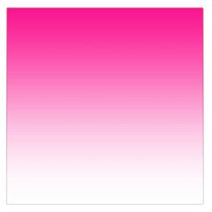 Gradients Pink White Large Satin Scarf (square)