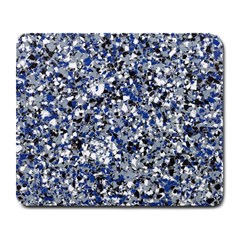 Electric Blue Blend Stone Glass Large Mousepads by Mariart