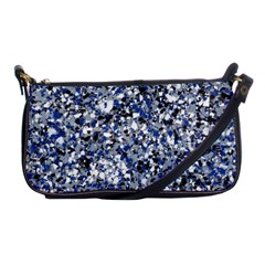 Electric Blue Blend Stone Glass Shoulder Clutch Bags by Mariart