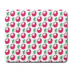 Fruit Pink Green Mangosteen Large Mousepads Front