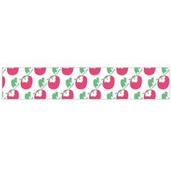 Fruit Pink Green Mangosteen Flano Scarf (large) by Mariart