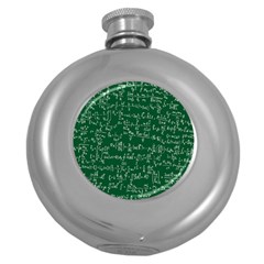 Formula Number Green Board Round Hip Flask (5 Oz) by Mariart