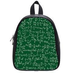 Formula Number Green Board School Bags (small)  by Mariart