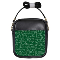 Formula Number Green Board Girls Sling Bags by Mariart