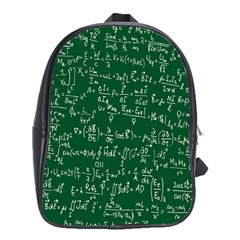 Formula Number Green Board School Bags (xl)  by Mariart