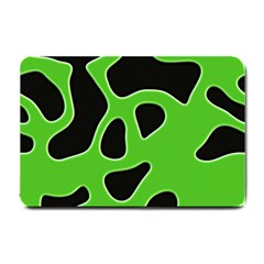 Abstract Shapes A Completely Seamless Tile Able Background Small Doormat  by Nexatart