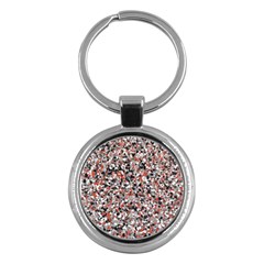 Hurley Mix Electric Electric Red Blend Key Chains (round) 