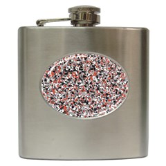 Hurley Mix Electric Electric Red Blend Hip Flask (6 Oz) by Mariart