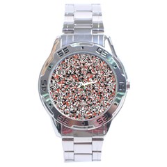 Hurley Mix Electric Electric Red Blend Stainless Steel Analogue Watch by Mariart