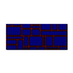 Line Plaid Red Blue Cosmetic Storage Cases