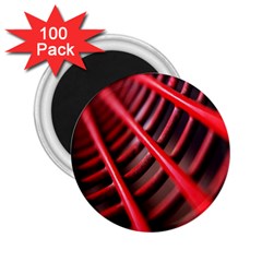 Abstract Of A Red Metal Chair 2 25  Magnets (100 Pack)  by Nexatart