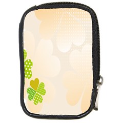 Leaf Polka Dot Green Flower Star Compact Camera Cases