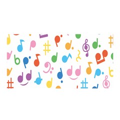 Musical Notes Satin Wrap by Mariart