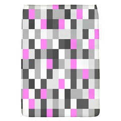 Pink Grey Black Plaid Original Flap Covers (s) 