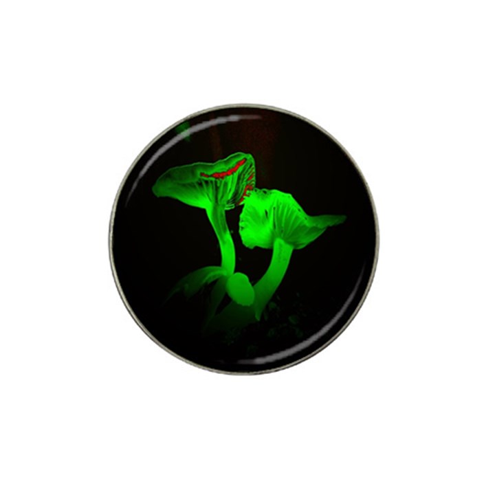 Neon Green Resolution Mushroom Hat Clip Ball Marker (4 pack)