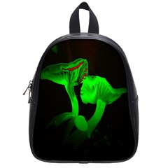 Neon Green Resolution Mushroom School Bags (small) 