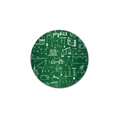 Scientific Formulas Board Green Golf Ball Marker (10 Pack)