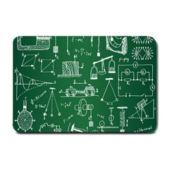 Scientific Formulas Board Green Small Doormat 