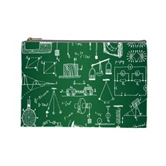 Scientific Formulas Board Green Cosmetic Bag (large) 