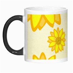 Sunflowers Flower Floral Yellow Morph Mugs by Mariart