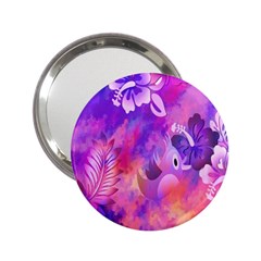 Littie Birdie Abstract Design Artwork 2 25  Handbag Mirrors by Nexatart