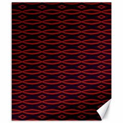 Repeated Tapestry Pattern Abstract Repetition Canvas 8  X 10  by Nexatart