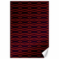 Repeated Tapestry Pattern Abstract Repetition Canvas 12  X 18  