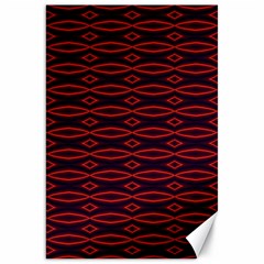 Repeated Tapestry Pattern Abstract Repetition Canvas 20  X 30   by Nexatart