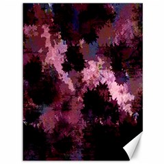 Grunge Purple Abstract Texture Canvas 36  X 48   by Nexatart