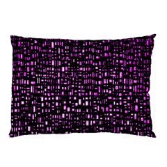 Purple Denim Background Pattern Pillow Case (two Sides) by Nexatart