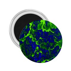 Abstract Green And Blue Background 2.25  Magnets