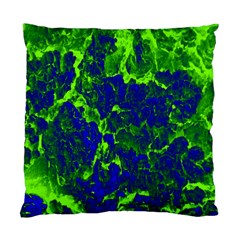 Abstract Green And Blue Background Standard Cushion Case (One Side)