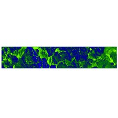 Abstract Green And Blue Background Flano Scarf (Large)