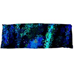 Underwater Abstract Seamless Pattern Of Blues And Elongated Shapes Body Pillow Case Dakimakura (two Sides) by Nexatart