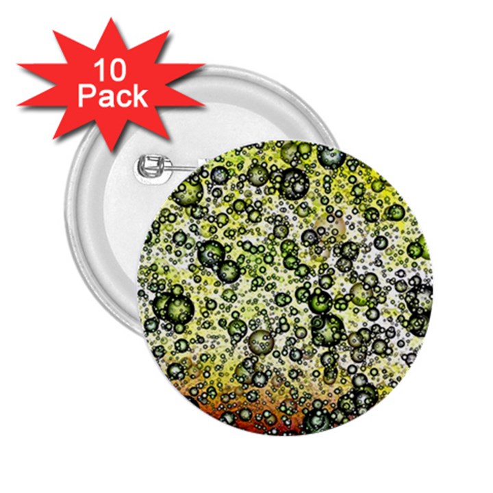 Chaos Background Other Abstract And Chaotic Patterns 2.25  Buttons (10 pack) 