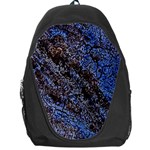 Cracked Mud And Sand Abstract Backpack Bag Front