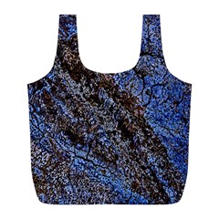 Cracked Mud And Sand Abstract Full Print Recycle Bags (l) 