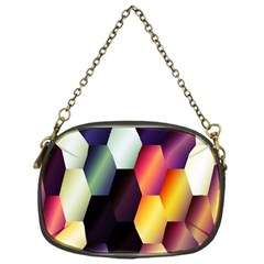 Colorful Hexagon Pattern Chain Purses (one Side)  by Nexatart