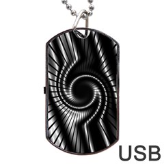 Abstract Background Resembling To Metal Grid Dog Tag Usb Flash (two Sides) by Nexatart