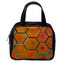 Color Bee Hive Color Bee Hive Pattern Classic Handbags (one Side) by Nexatart