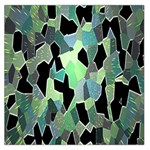 Wallpaper Background With Lighted Pattern Large Satin Scarf (Square) Front