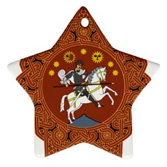 Coat Of Arms Of The Democratic Republic Of Georgia (1918-1921, 1990-2004) Ornament (star) by abbeyz71