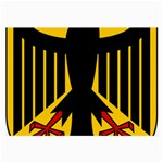 Coat of Arms of Germany Large Glasses Cloth (2-Side) Back