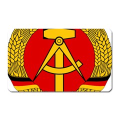 National Emblem Of East Germany  Magnet (rectangular)