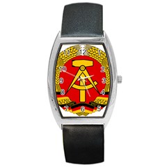 National Emblem Of East Germany  Barrel Style Metal Watch by abbeyz71