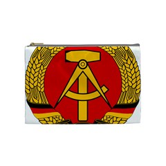 National Emblem Of East Germany  Cosmetic Bag (medium)  by abbeyz71