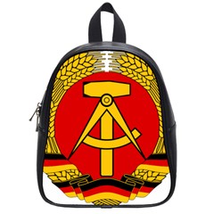 National Emblem Of East Germany  School Bags (small)  by abbeyz71