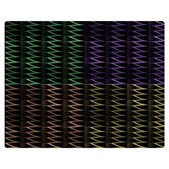 Multicolor Pattern Digital Computer Graphic Double Sided Flano Blanket (medium)  by Nexatart