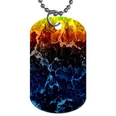 Abstract Background Dog Tag (two Sides) by Nexatart